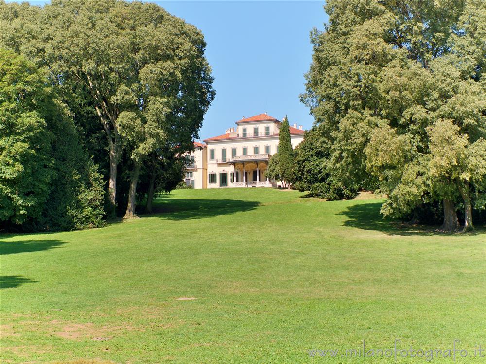 Arcore (Monza e Brianza, Italy) - Villa Borromeo d'Adda seen from the main entrance